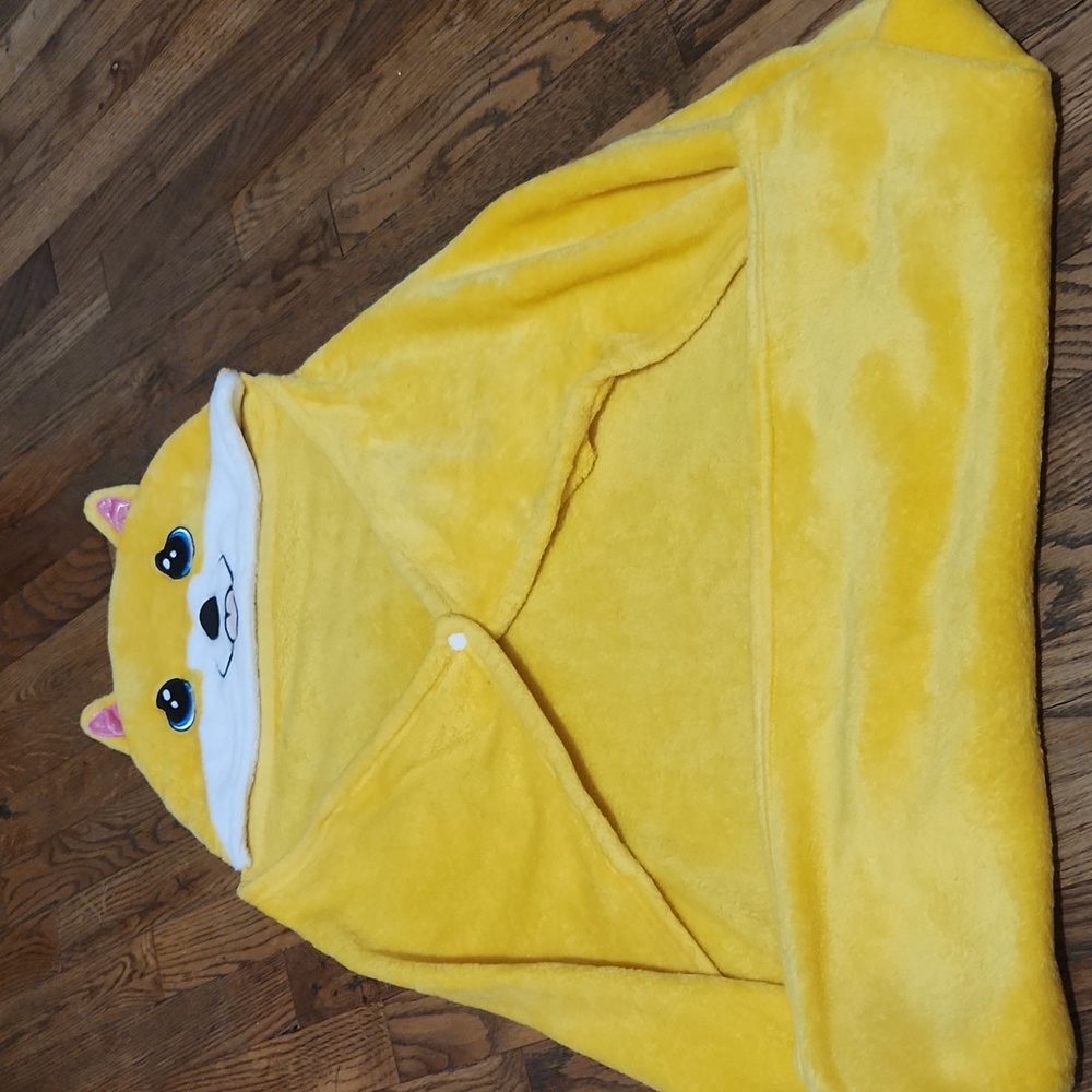 Kids Cozy Critter Blanket with Hood